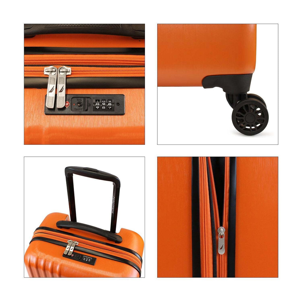 Set 3 maletas S+M+L Summer naranja