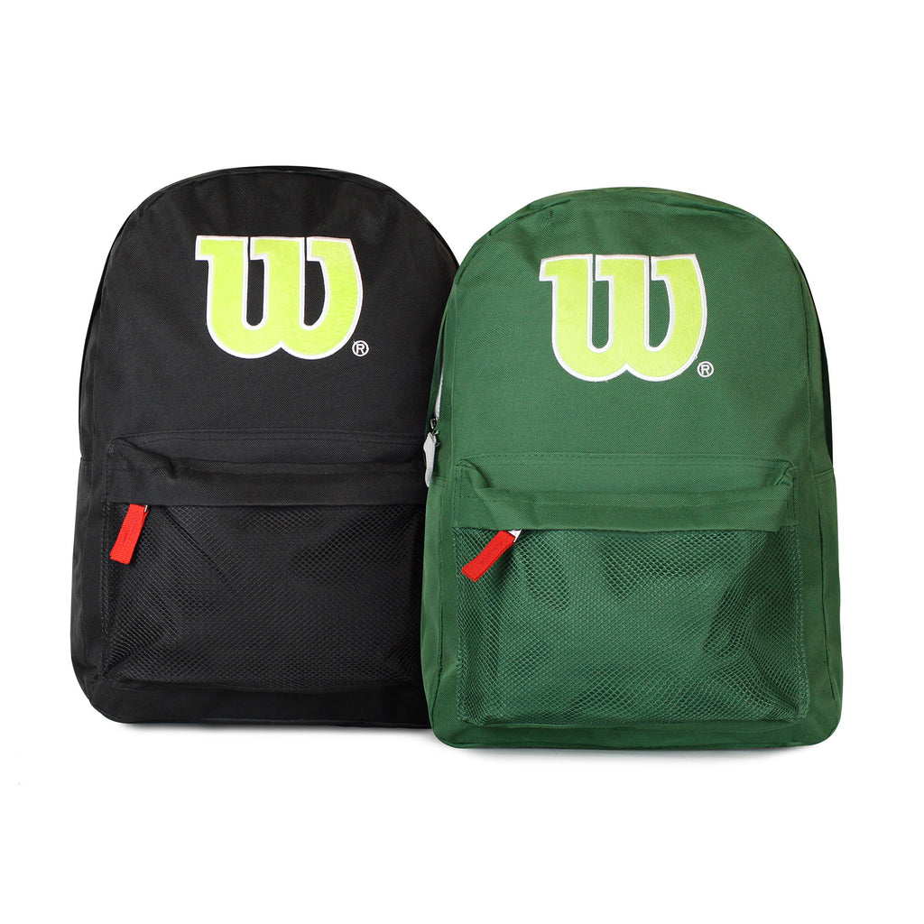 Pack 2 mochilas Wilson San Diego verde y negro 