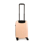 Pack Maleta Cabina 10kg DKNY Beveled rosada + Almohada de Viaje Memory Foam