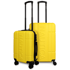Pack 2 maletas S+M Amsterdam amarillo