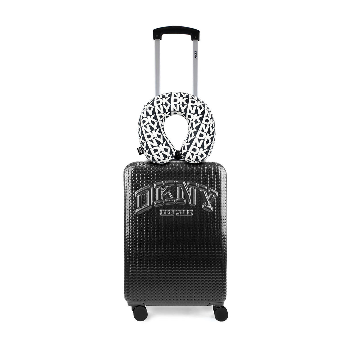 Pack Maleta Cabina 10kg DKNY Hot Town + Almohada de Viaje Memory Foam