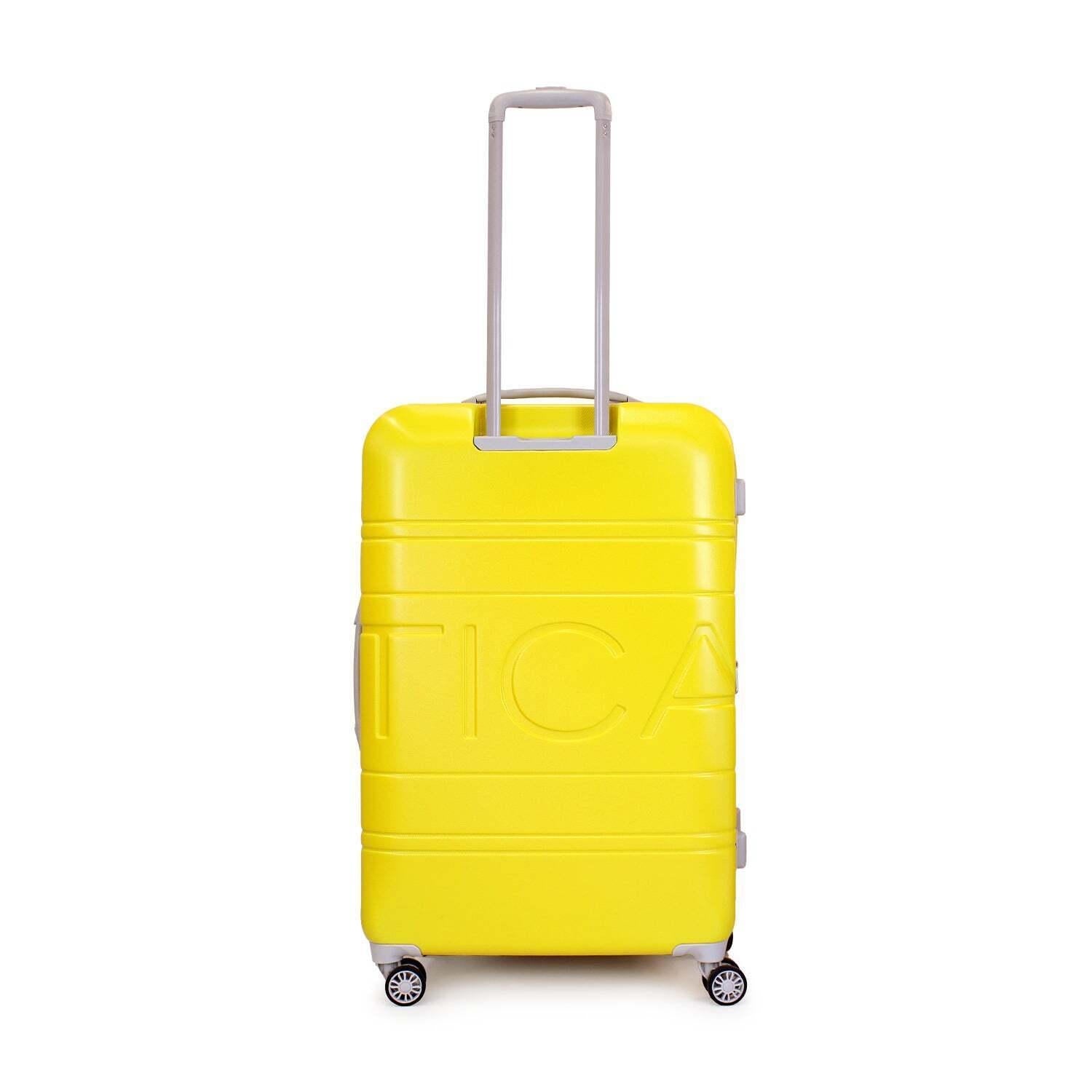 Pack 2 maletas S+M Palermo amarillo