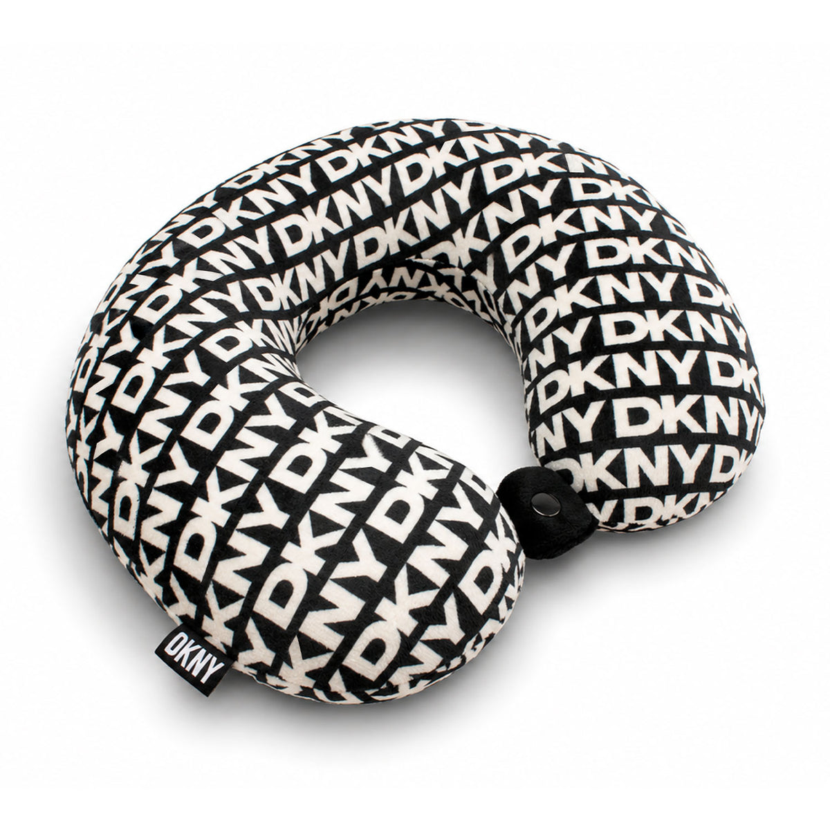 Almohada de Viaje Memory Foam SIGNATURE DONNA KARAN negro