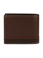 Billetera hombre Gino café oscuro con monedero  Carven Paris