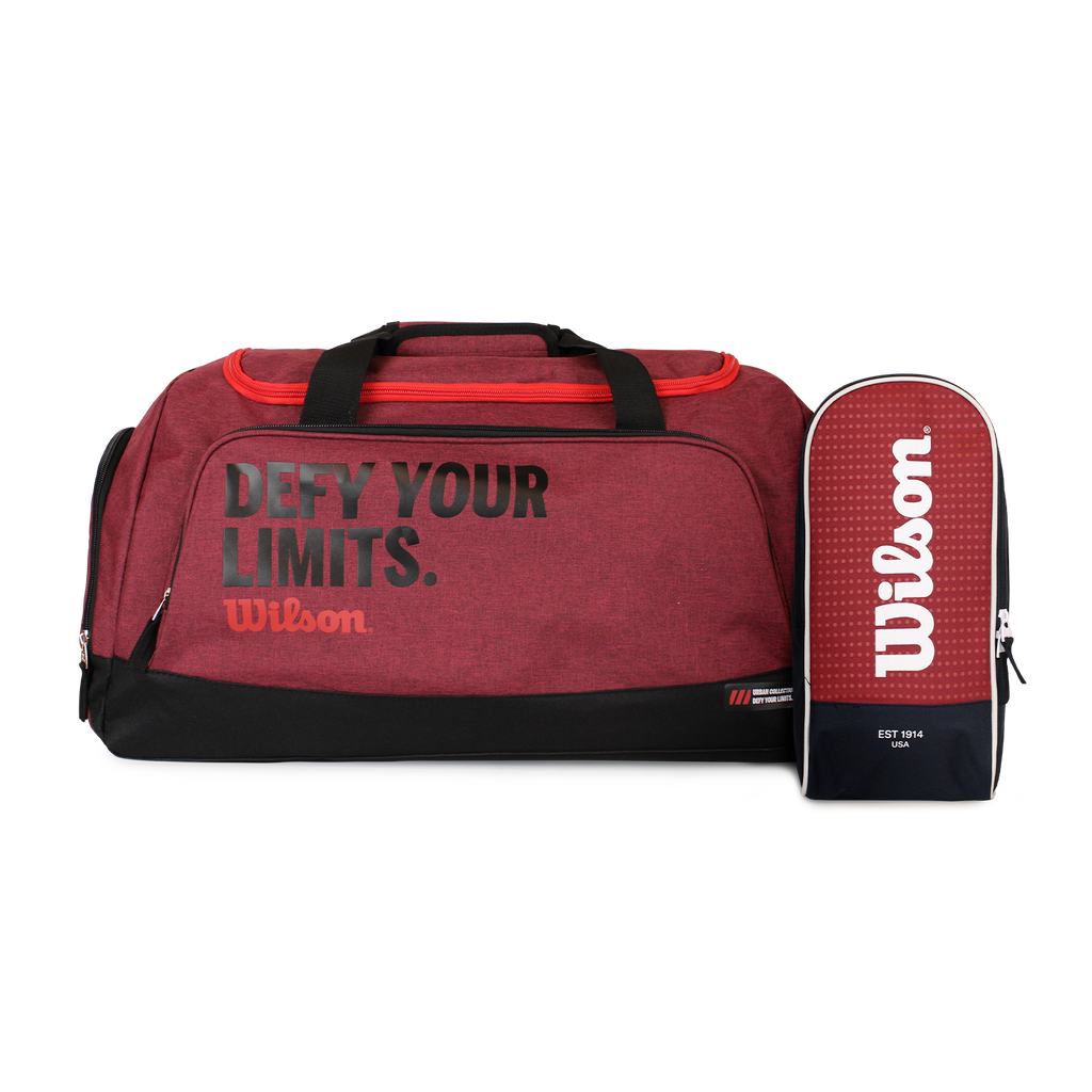 Pack Bolso Ulsan + Botinero zapatos Manchester burdeo