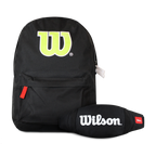 Pack mochilas San Diego negra + banano Oval negro