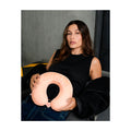 Almohada de Viaje Memory Foam VARSITY DONNA KARAN rosada