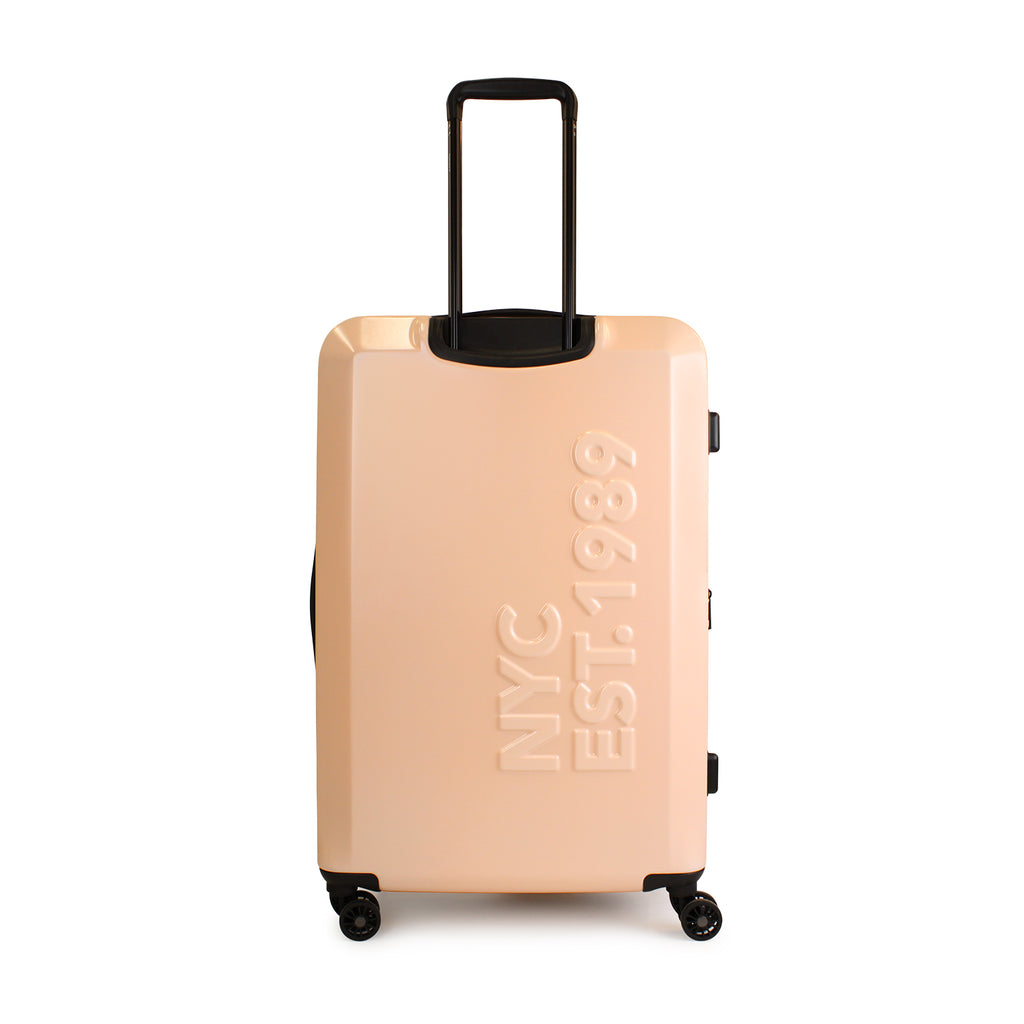 Pack 2 Maletas DKNY Beveled S+L Rosado + Almohada de Viaje Memory Foam