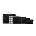 Set 6 Organizadores de Viaje Packing Cubes Metropolitan blanco DKNY
