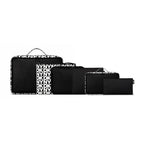 Set 6 Organizadores de Viaje Packing Cubes Metropolitan blanco DKNY