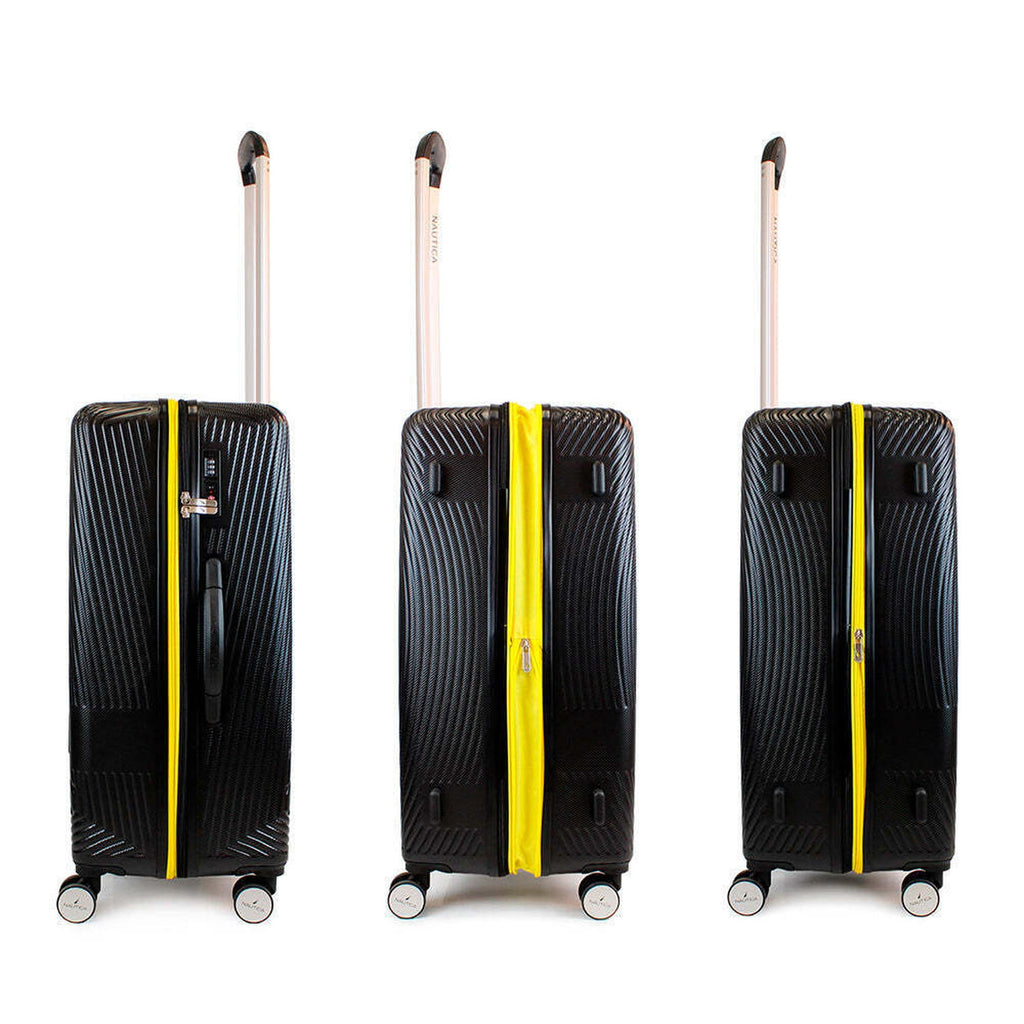 Pack 2 maletas S+M Bahamas negro