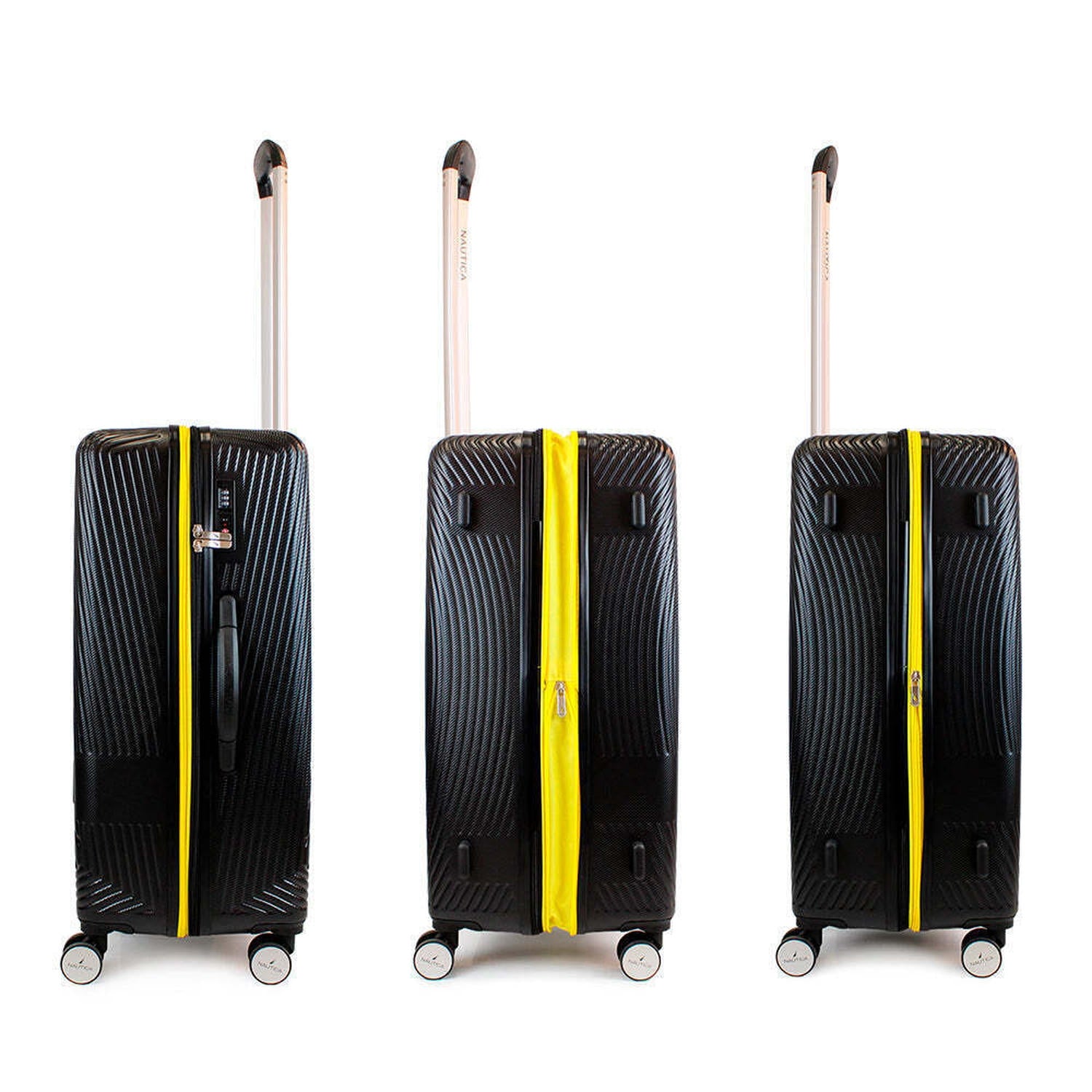 Pack 2 maletas S+M Bahamas negro