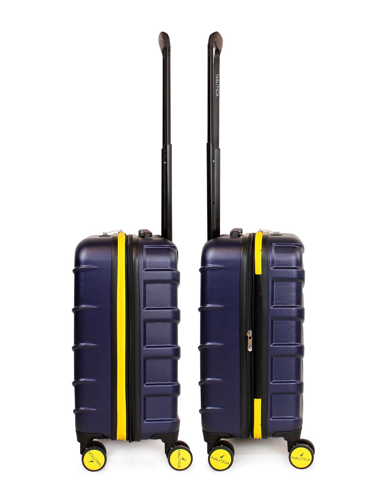 Pack Maleta de cabina Mónaco 10kg azul + Kit de sueño Nautica