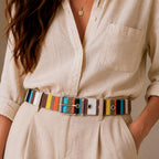 Cinturón mujer multicolor Carven