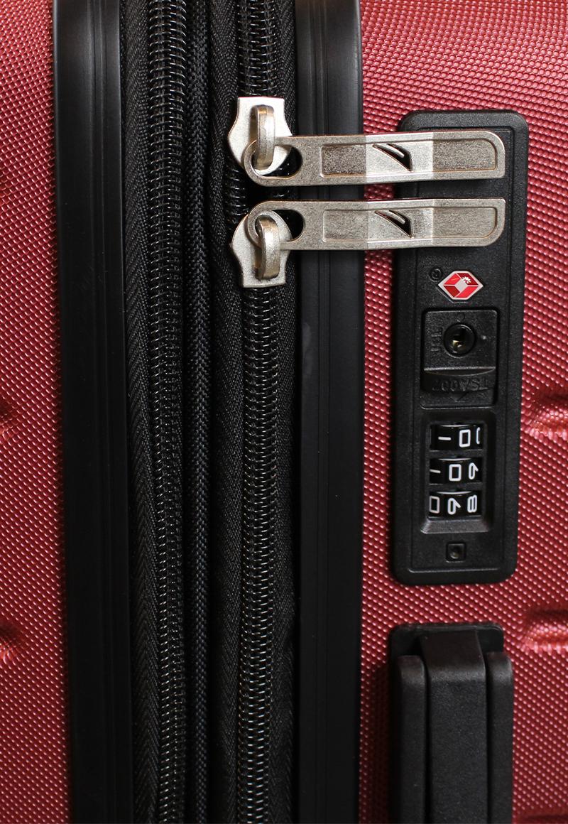 Pack 2 maletas S+M Argo burdeo Nautica