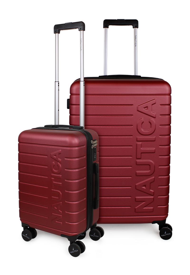 Pack 2 maletas S+L Argo burdeo Nautica