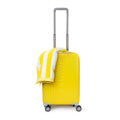 Pack Maleta cabina 10kg Summer amarilla + Toalla de playa Nautica