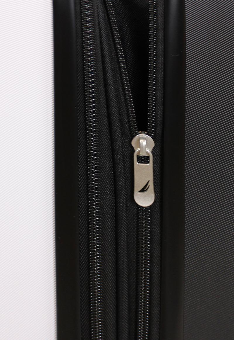 Pack 2 Maleta Bora medianas 20kg M+M blanca-negro Nautica