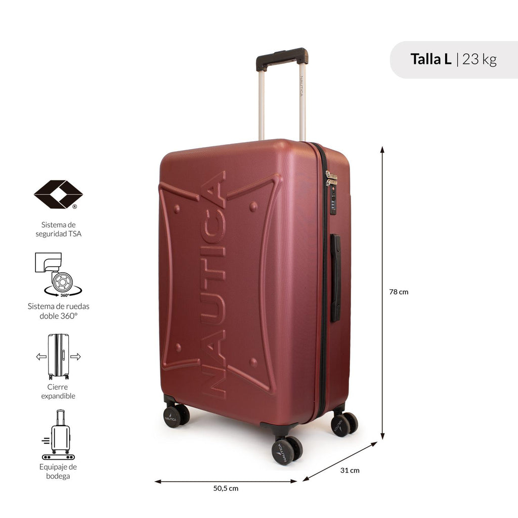 Maleta grande L 23kg Crown Nautica