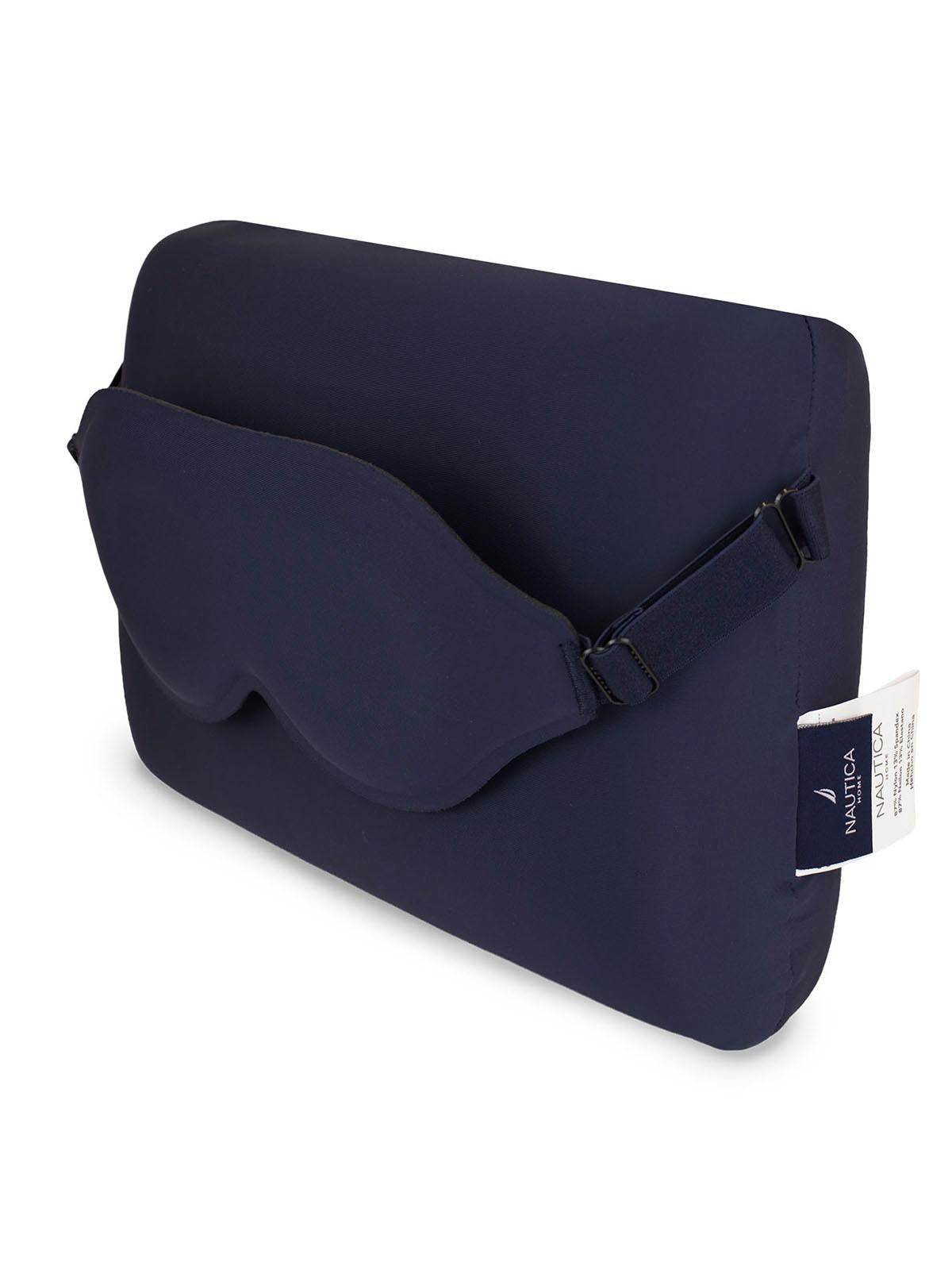 Pack Maleta de cabina Mónaco 10kg azul + Kit de sueño Nautica