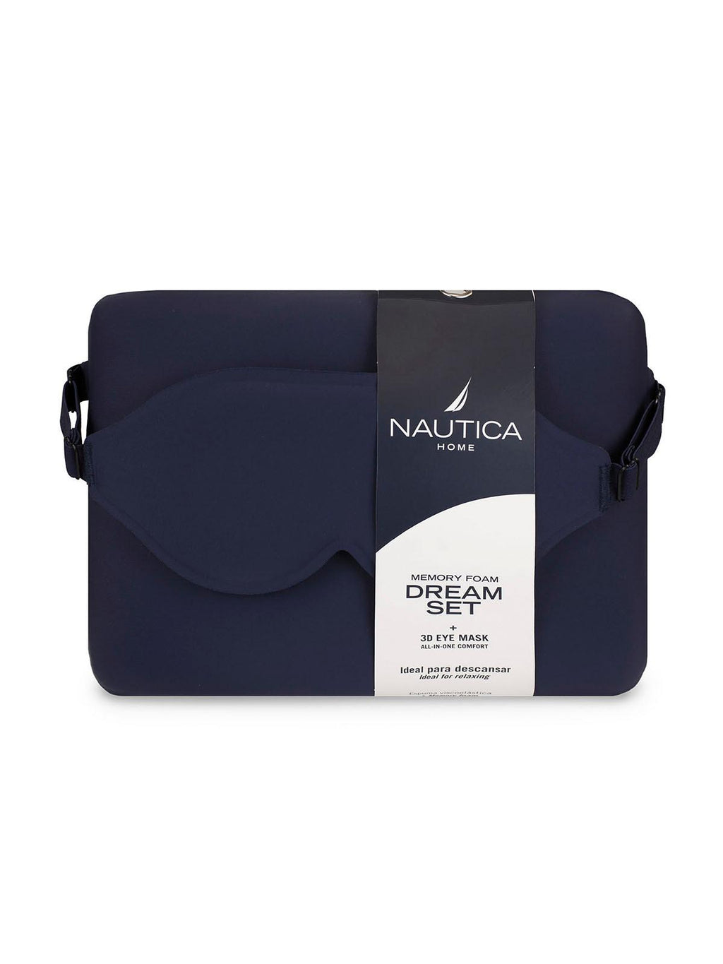 Pack Maleta de cabina Mónaco 10kg azul + Kit de sueño Nautica