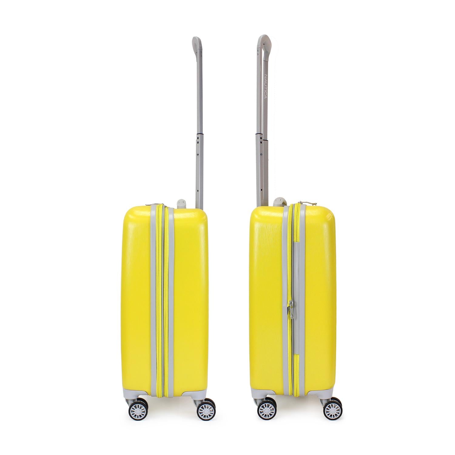 Pack Maleta cabina 10kg Summer amarilla + Toalla de playa Nautica