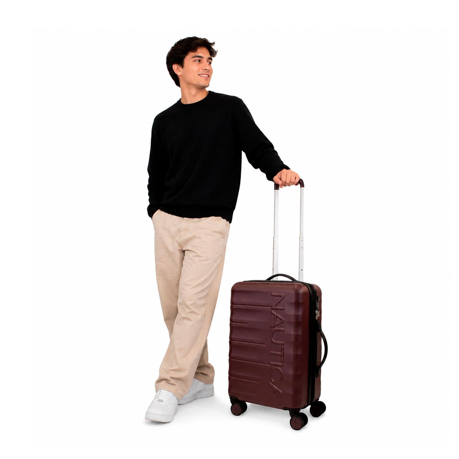 Maleta de cabina Ibiza S 10kg burdeo Nautica