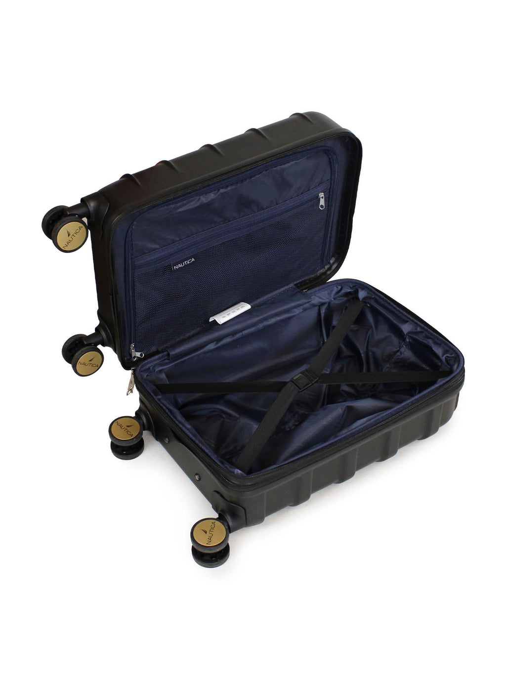 Pack Maleta de cabina Mónaco 10kg negro + Kit de sueño Nautica