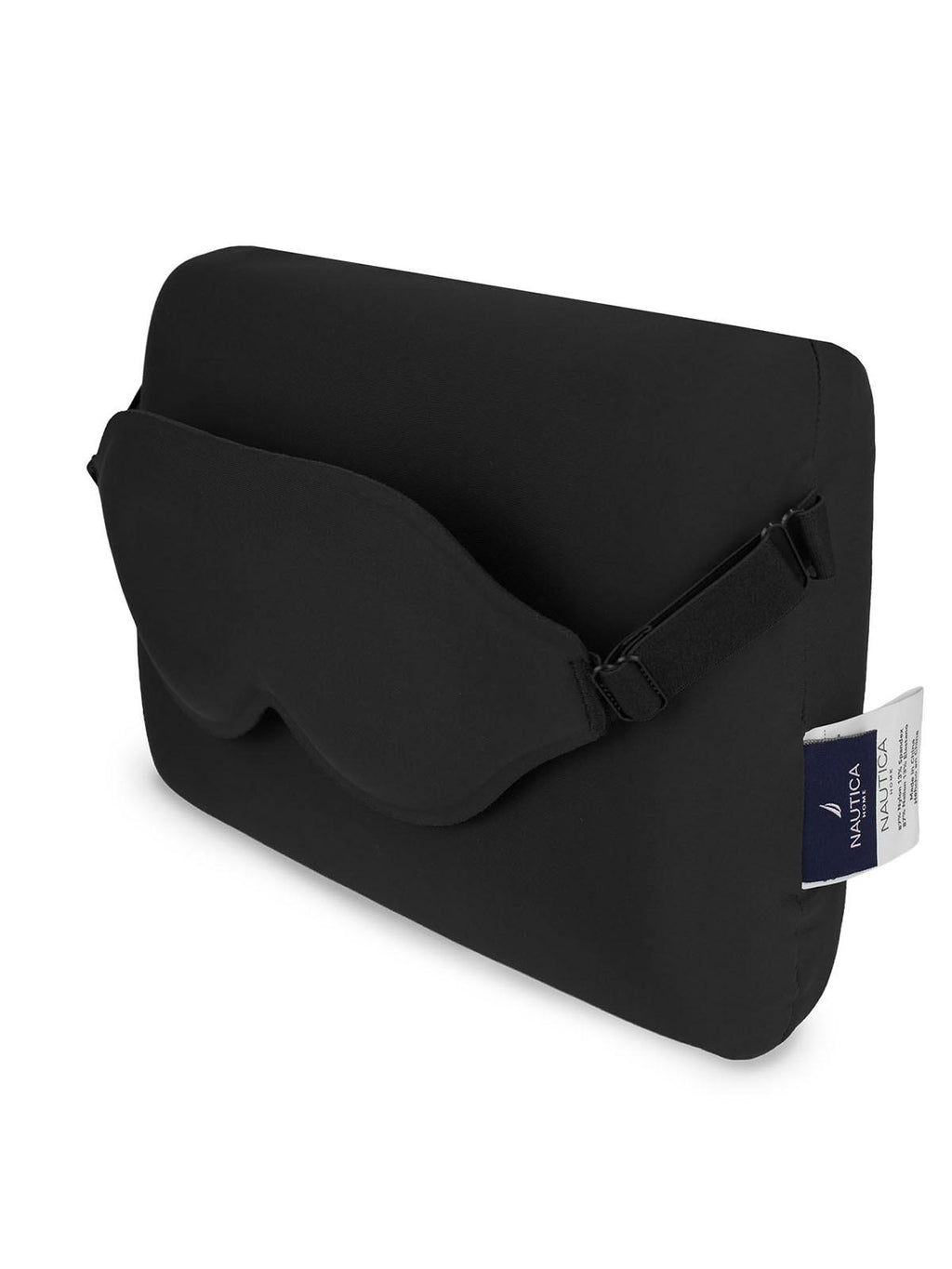 Pack Maleta de cabina Mónaco 10kg negro + Kit de sueño Nautica