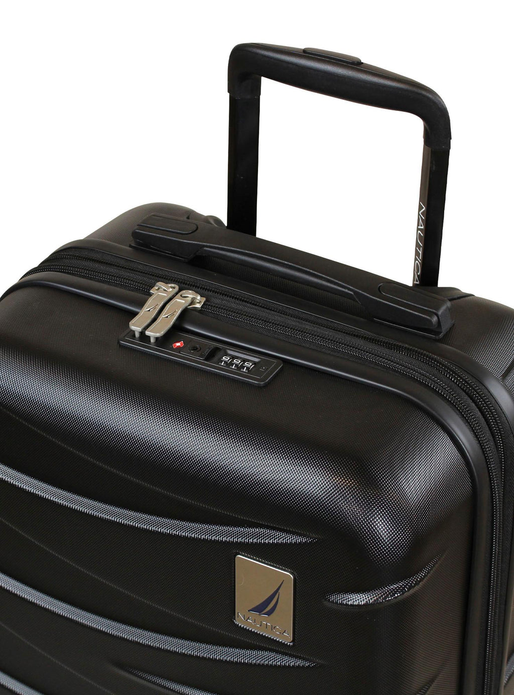 Pack Maleta de cabina Mónaco 10kg negro + Kit de sueño Nautica