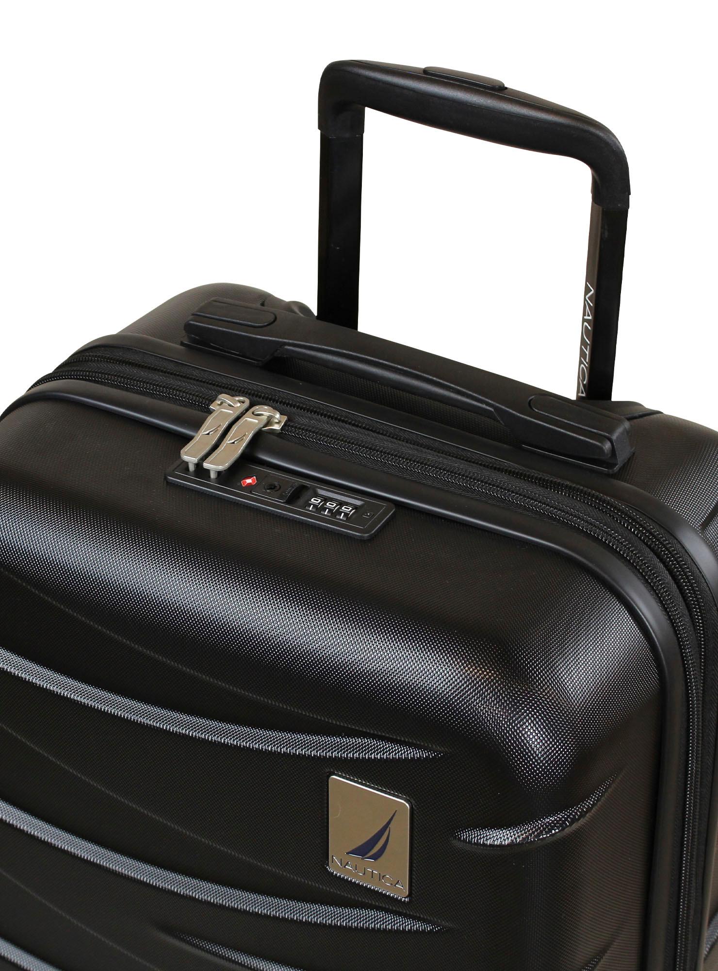 Pack Maleta de cabina Mónaco 10kg negro + Kit de sueño Nautica