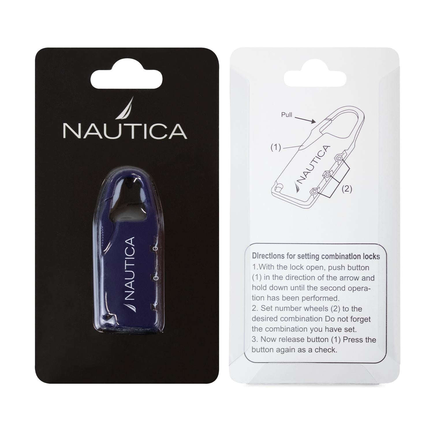 Candado con Clave 3 dígitos Nautica