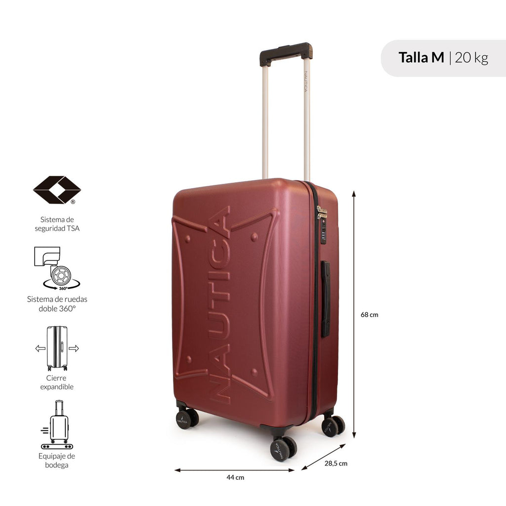 Maleta Mediana 20kg Crown Nautica