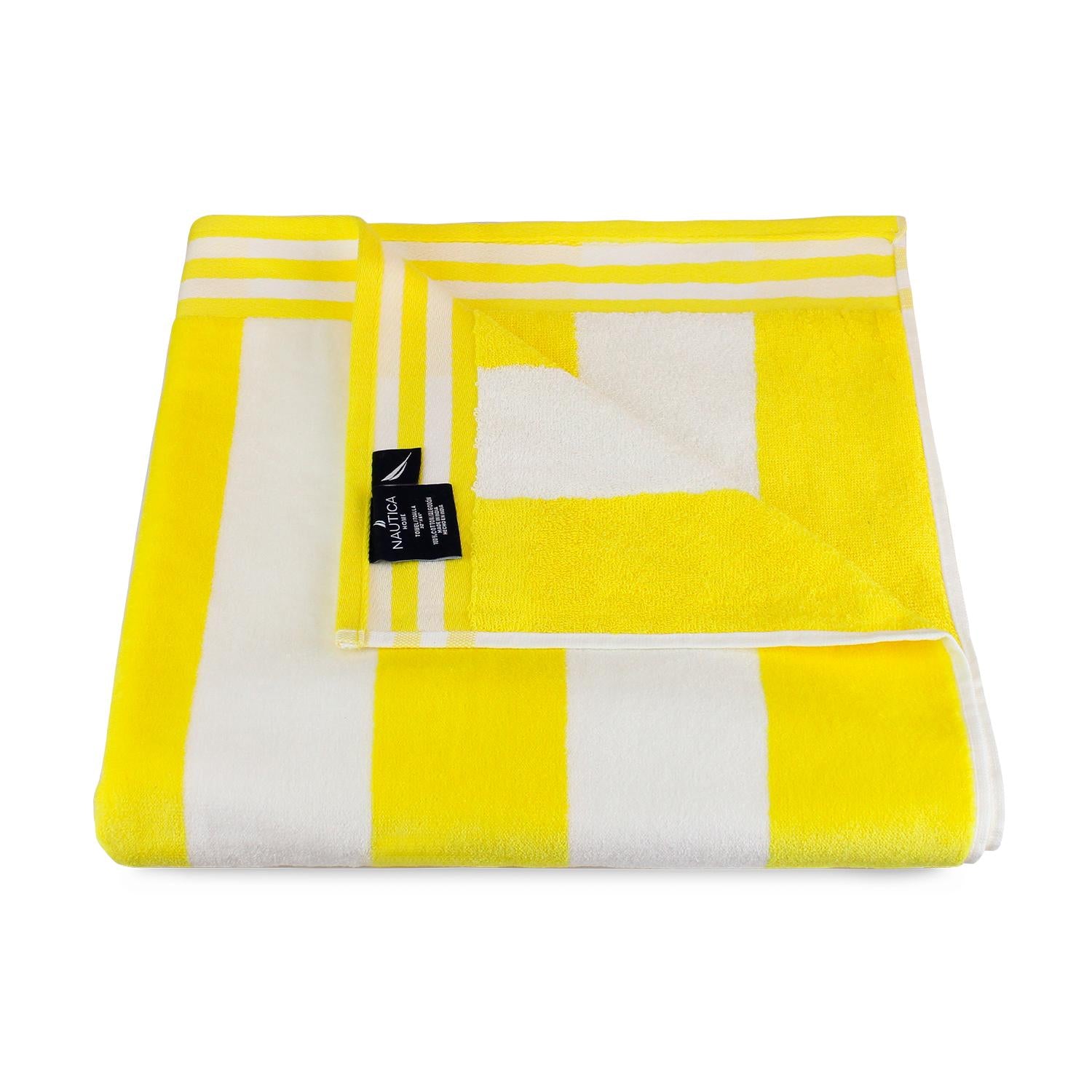 Pack Maleta cabina 10kg Bora amarilla + Toalla de playa Nautica